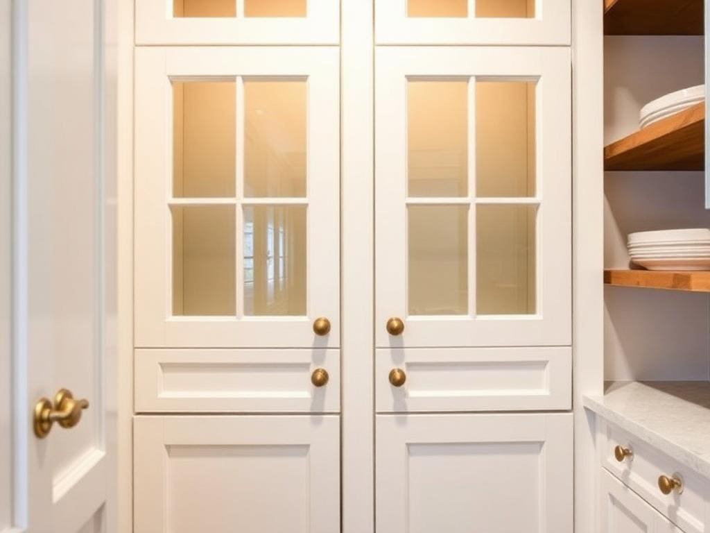 Custom kitchen renovation with white cabinetry in Wayne, PA
